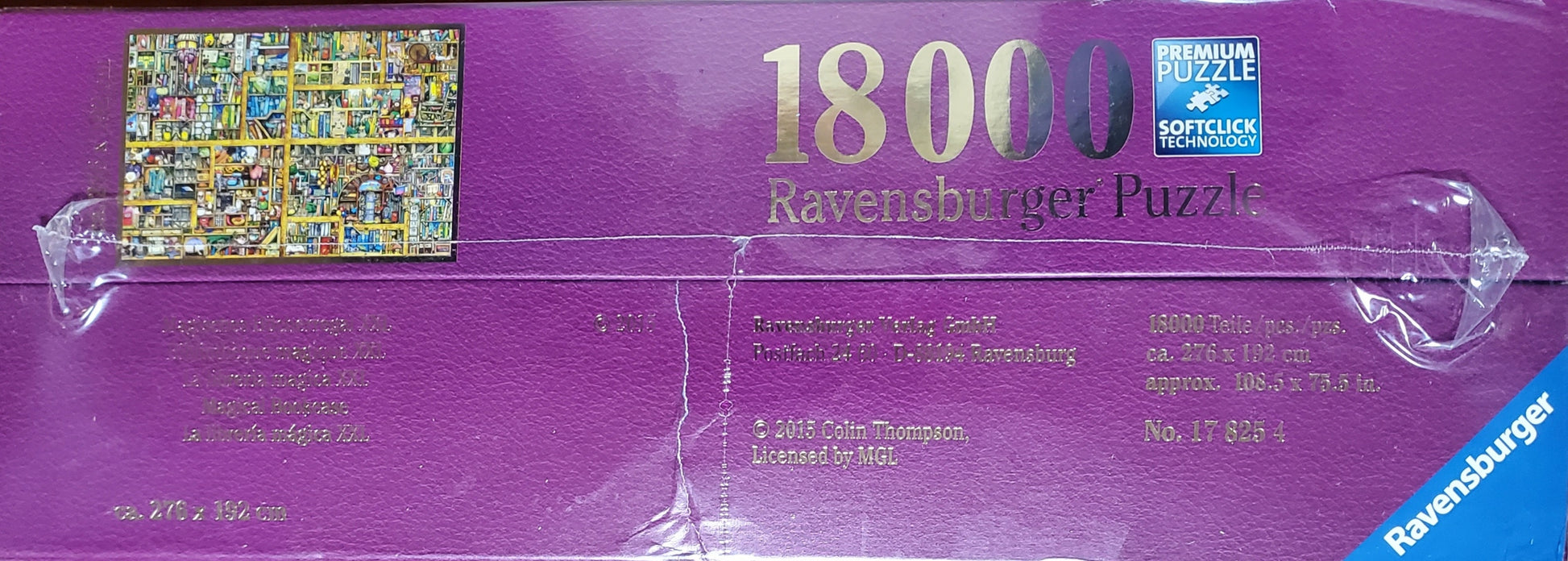 Ravensburger Colin Thompson Magical Bookcase 18000 Piece Puzzle (Damaged Box) image 5