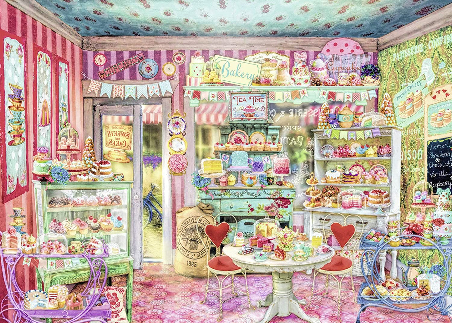 Ravensburger Aimee Stewart The Candy Shop 1000 Piece Puzzle image 1