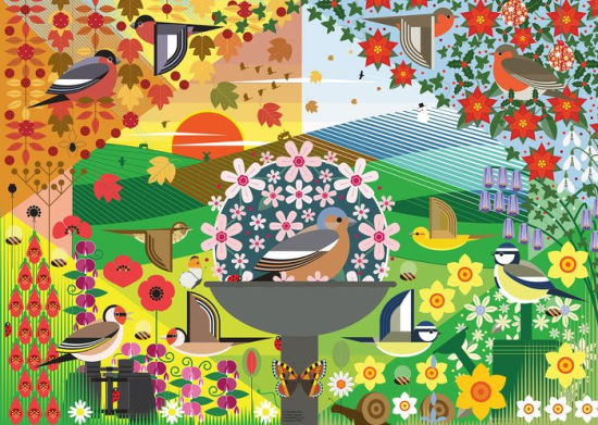 Ravensburger Seasons of Birds 1000 Piece Puzzle image 1