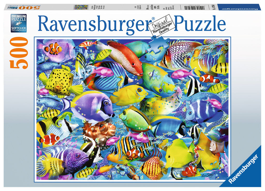 Ravensburger Tropical Traffic 500 Piece Puzzle image 0