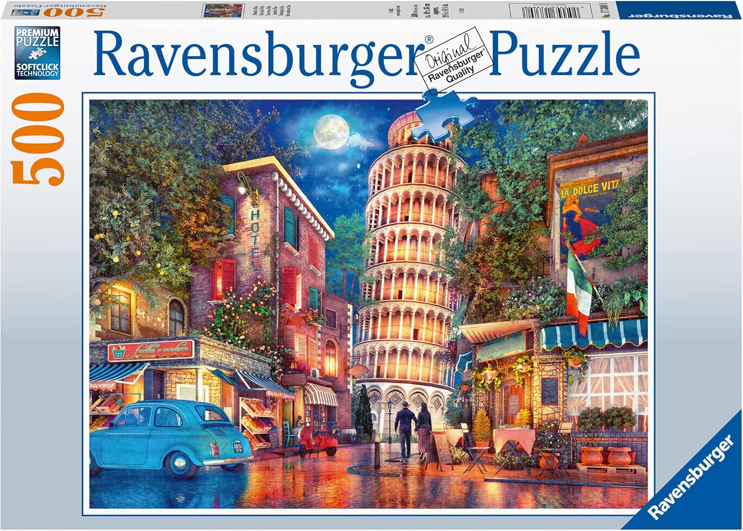 Ravensburger Evening In Pisa 500 Piece Puzzle image 0