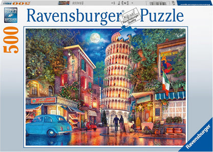 Ravensburger Evening In Pisa 500 Piece Puzzle image 0
