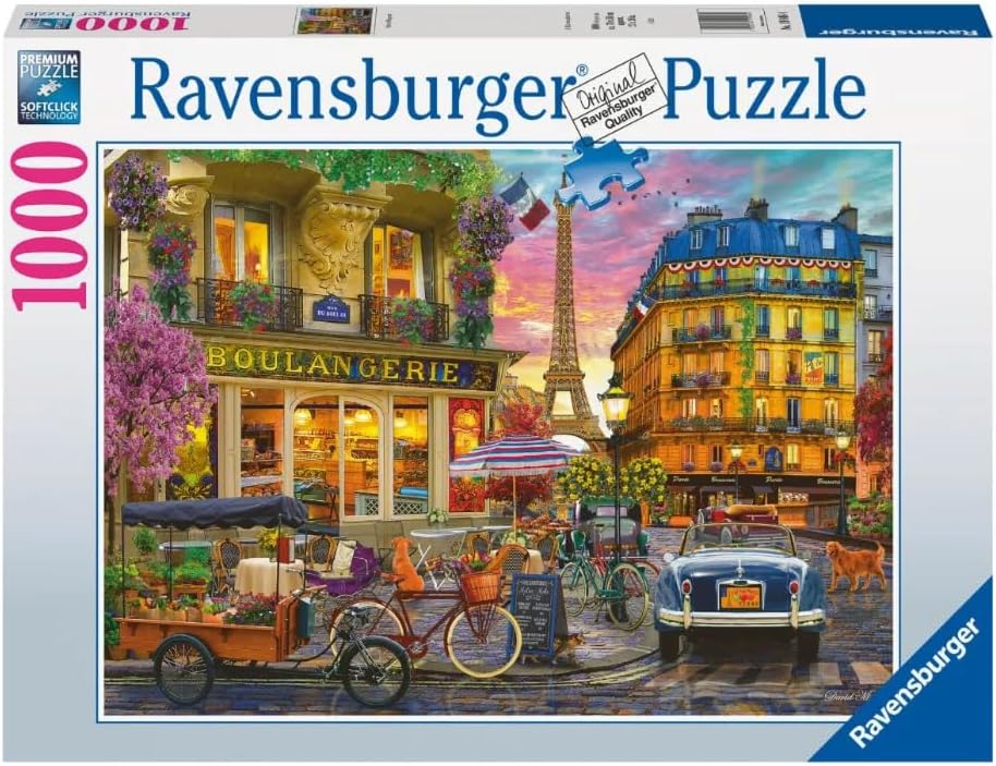 Ravensbuger Paris At Dawn 1000 Piece Puzzle image 0