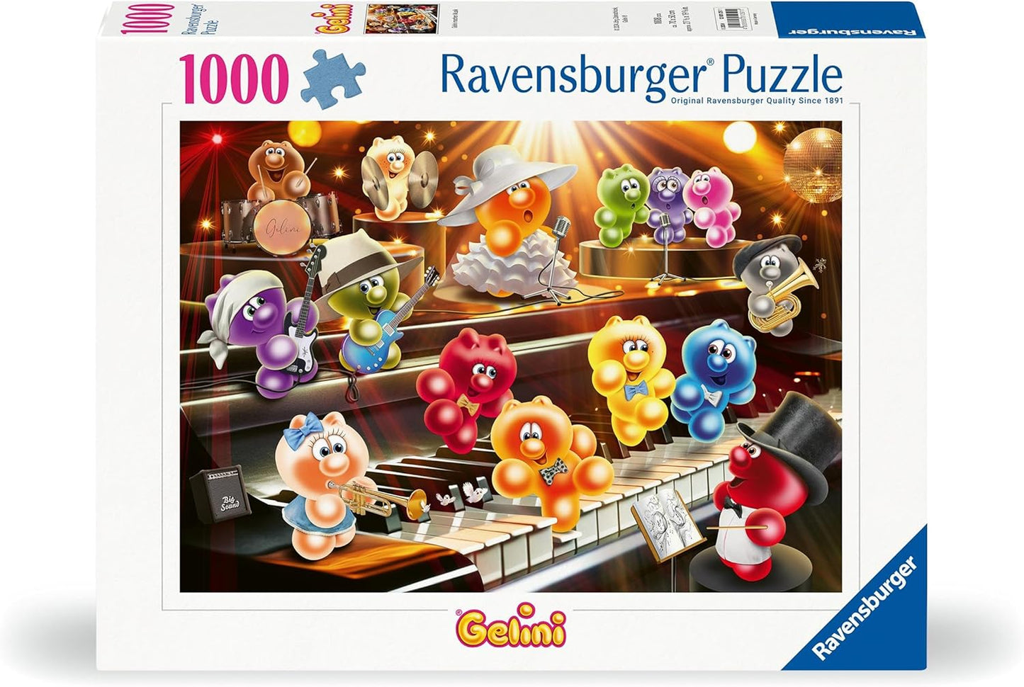 Ravensburger Gelini Make Music 1000 Piece Puzzle image 0