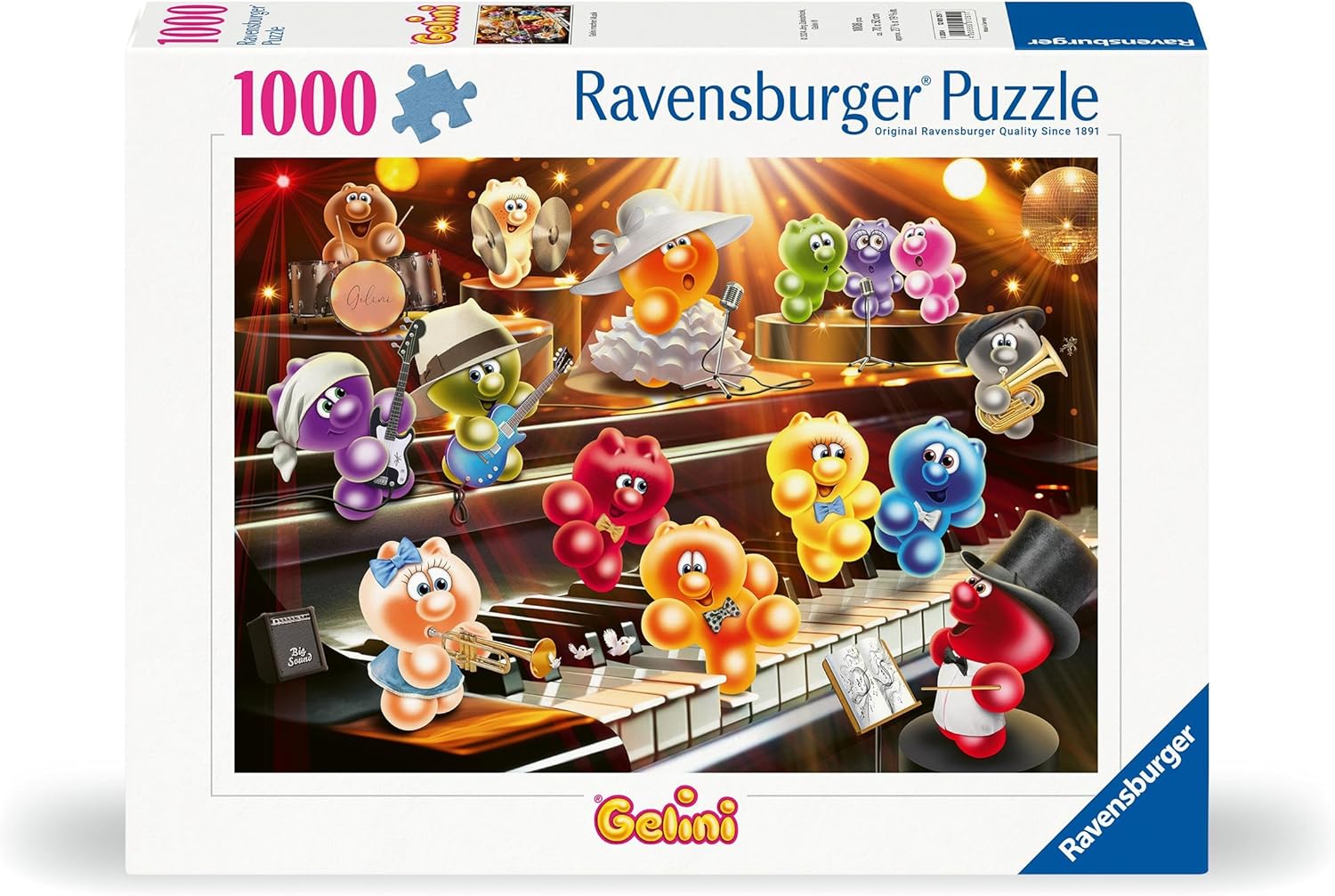 Ravensburger Gelini Make Music 1000 Piece Puzzle image 0