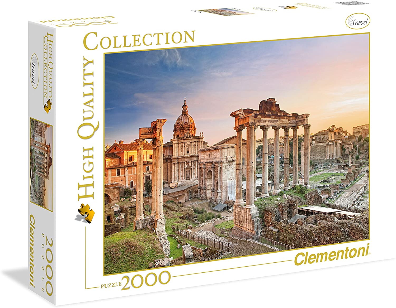 Clementoni High Quality Collection Roman Forum 2000 Piece Puzzle image 0