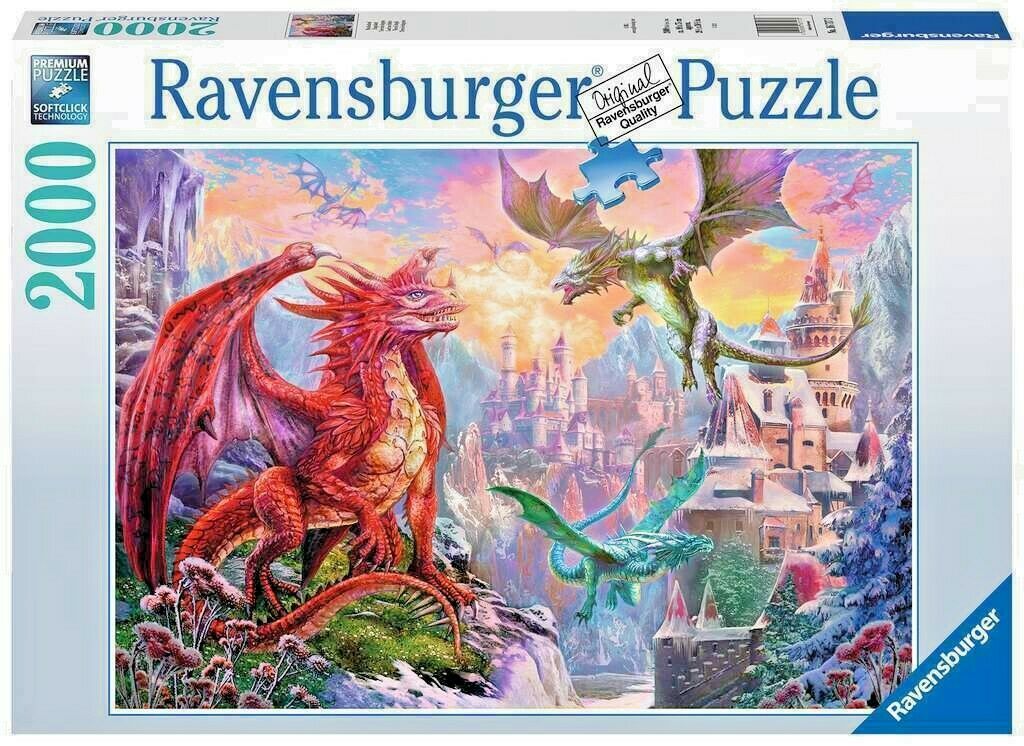 Ravensburger Dragonland 2000 Piece Puzzle image 0