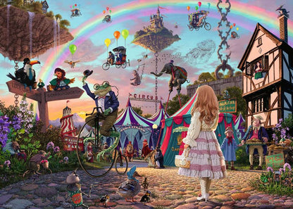 Ravensburger Look & Find Enchanted Circus 1000 Piece Puzzle image 1