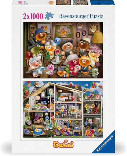 Ravensburger Gelini - 2 x 1000 Piece Puzzle image 0