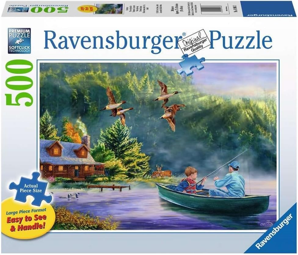 Ravensburger Weekend Escape 500 Large Piece Puzzle image 0