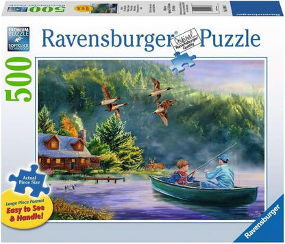 Ravensburger Weekend Escape 500 Large Piece Puzzle image 0