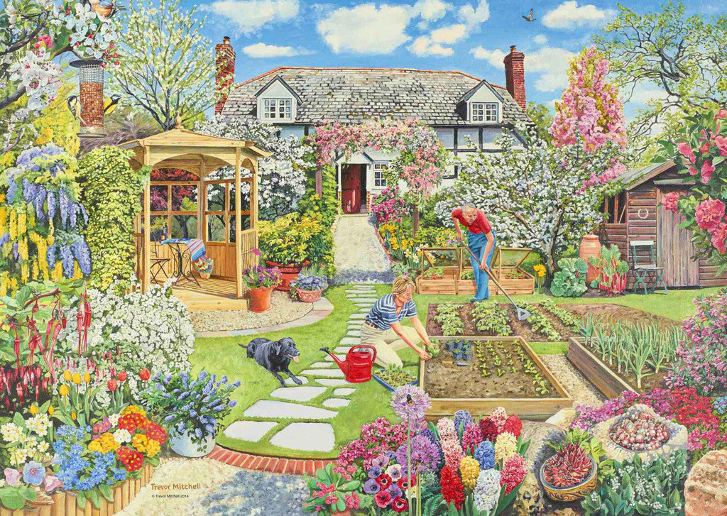 Ravensburger Spring The Gardening World 1000 Piece Puzzle image 1