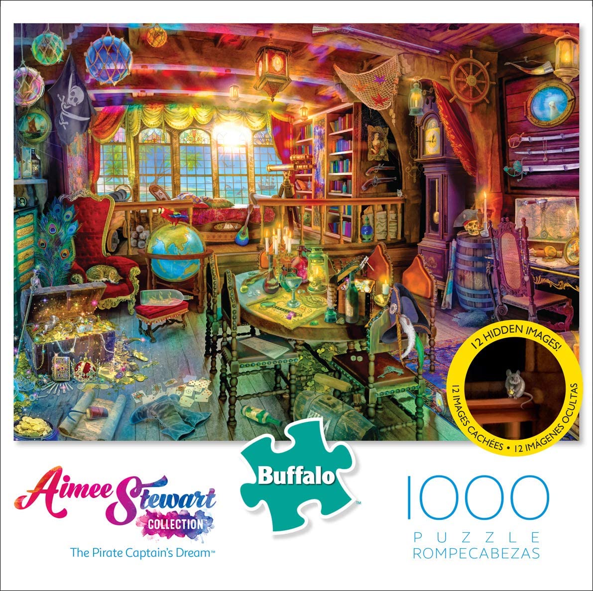 Buffalo Games Aimee Stewart The Pirate Captain's Dream 1000 Piece Puzzle image 0