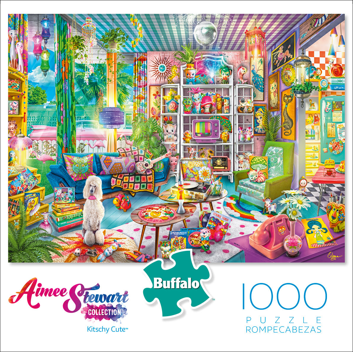 Buffalo Games Aimee Stewart Kitschy Cute 1000 Piece Puzzle image 0