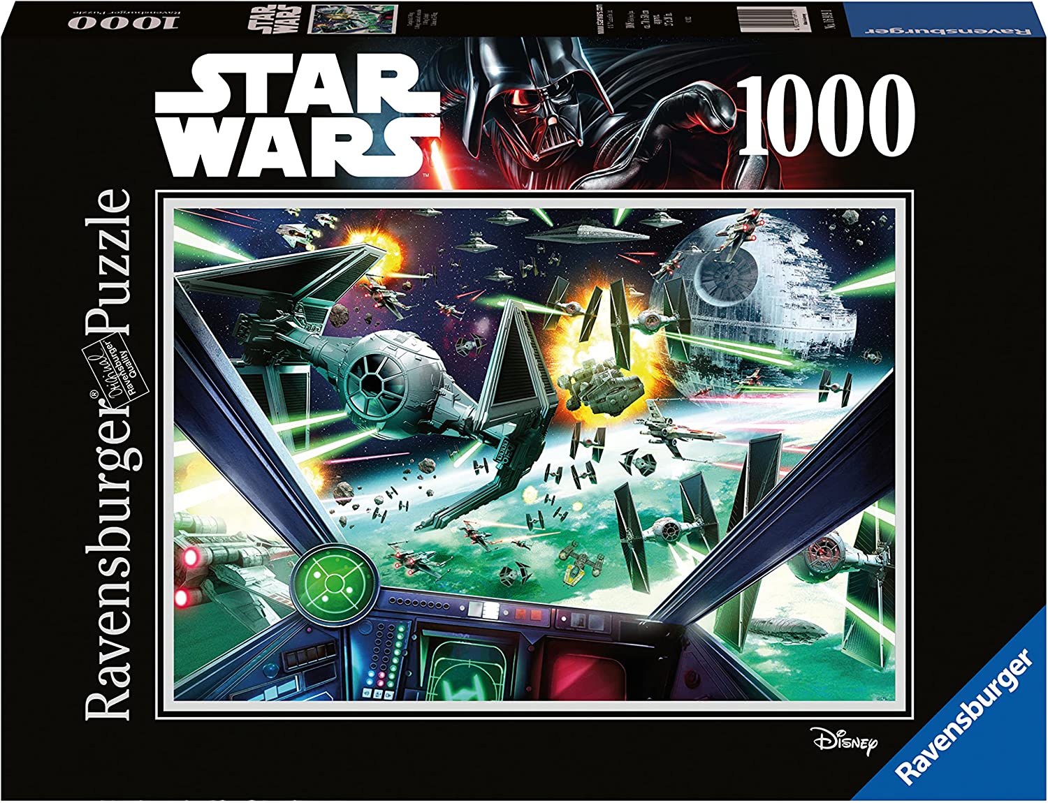 Ravensburger Star Wars X-Wing Cockpit 1000 Piece Puzzle image 0