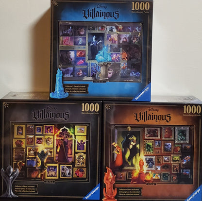 Ravensburger Disney Villainous 1000 Piece Puzzle Bundle A image 0