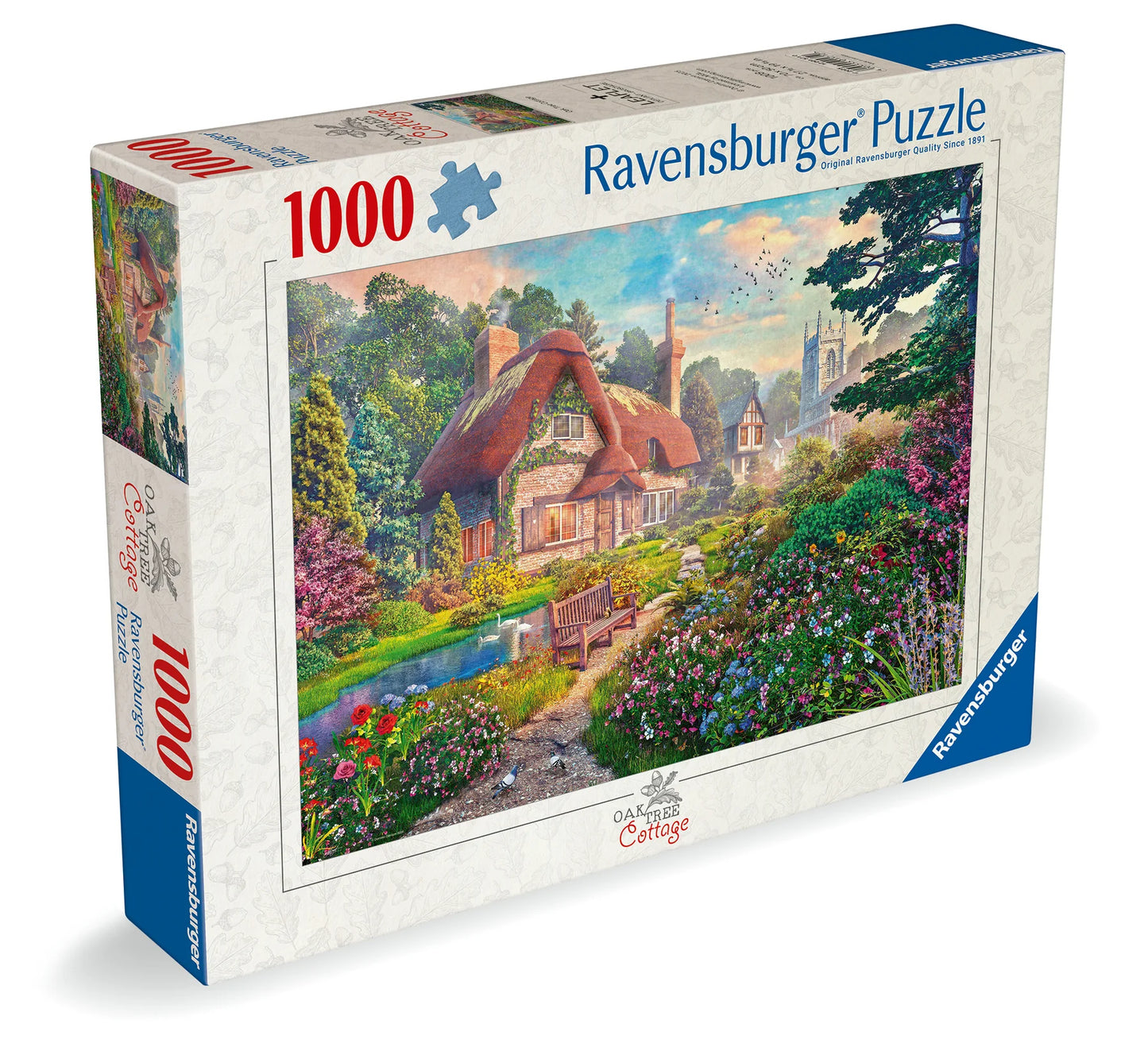 Ravensburger Oak Tree Cottage 1000 Piece Puzzle image 0