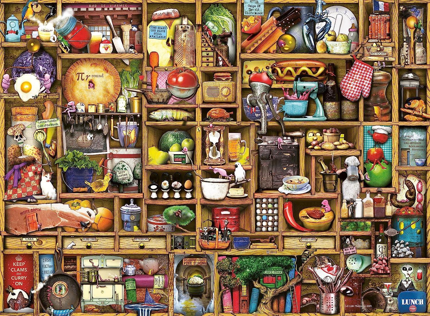 Ravensburger The Wonderful World of Colin Thompson 4 x 500 Piece Puzzle (Includes The Red Box) image 2