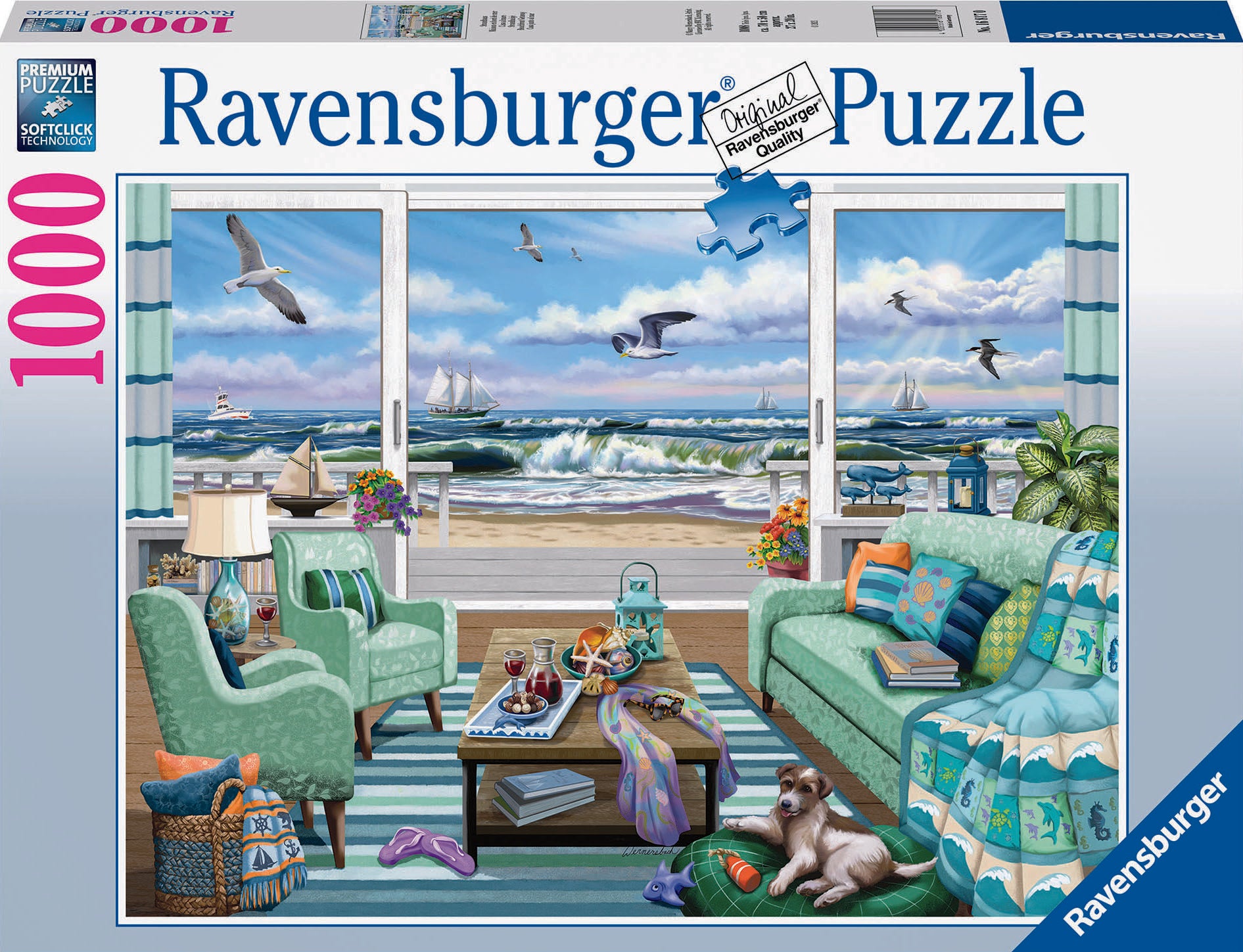 Ravensburger Beachfront Getaway1000 Piece Puzzle image 0