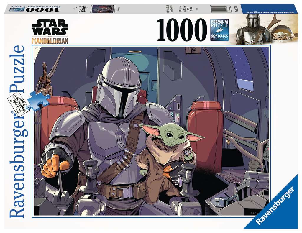 Ravensburger Star Wars The Mandalorian 1000 Piece Puzzle image 1