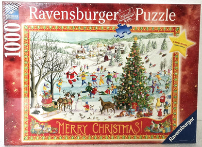 Ravensburger Christmas Limited Edition Winter Wonderland 1000 Piece Puzzle image 2