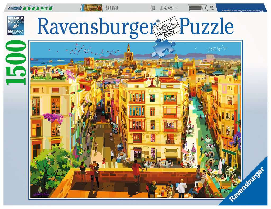 Ravensburger Dining in Valencia 1500 Piece Puzzle image 0
