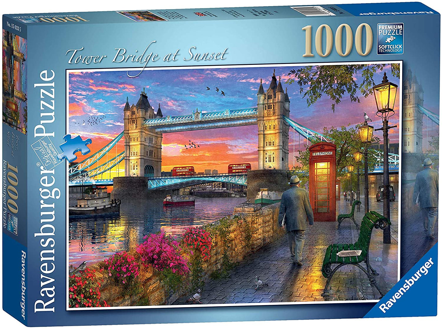 Ravensburger Tower Bridge of London At Sunset 1000 Piece Puzzle image 0