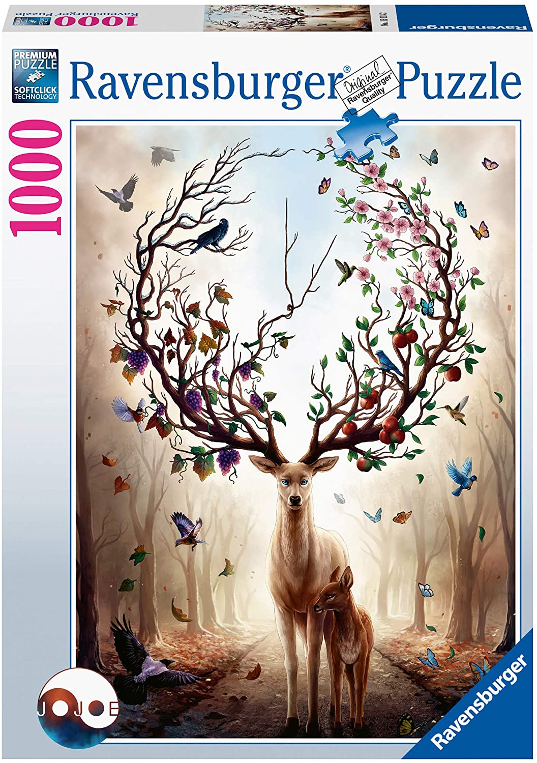 Ravensburger Magical Deer 1000 Piece Puzzle image 0