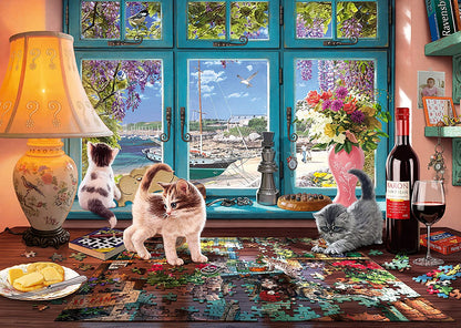 Ravensburger The Puzzler's Desk 1000 Piece Puzzle image 1