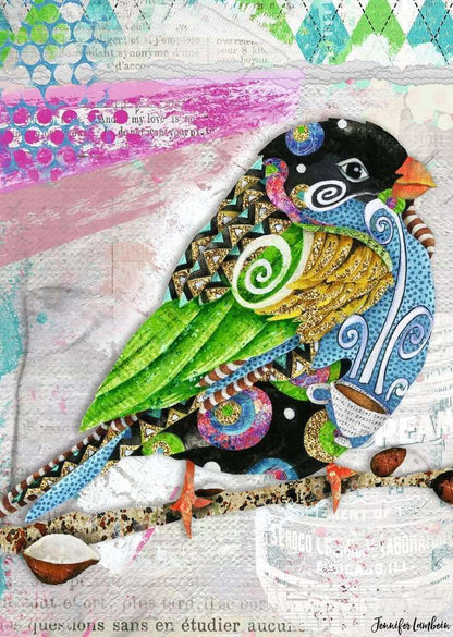 Ravensburger Swirly Bird 1000 Piece Puzzle image 1