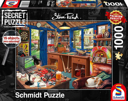 Schmidt Steve Read Father's Workshop 1000 Piece Puzzle image 0