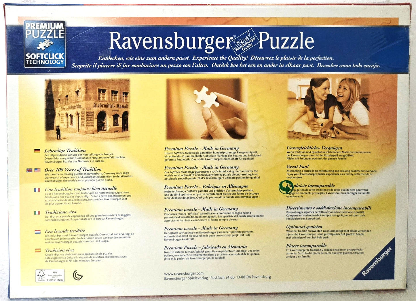 Ravensburger Christmas Limited Edition Winter Wonderland 1000 Piece Puzzle image 3