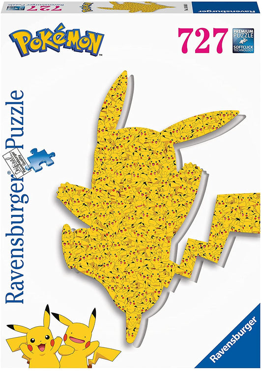 Ravensburger Pokemon Pikachu Shaped 727 Piece Puzzle image 0