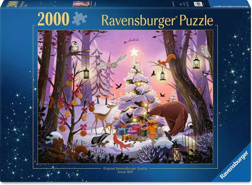 Ravensburger A Woodland Christmas 2000 Piece Puzzle image 0