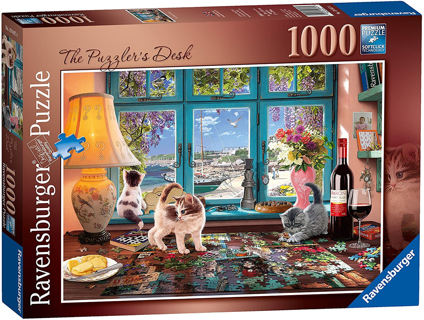 Ravensburger The Puzzler's Desk 1000 Piece Puzzle image 0