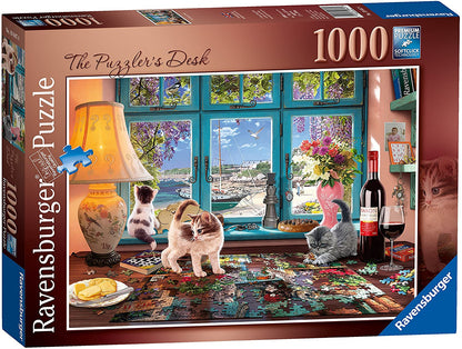 Ravensburger The Puzzler's Desk 1000 Piece Puzzle image 0