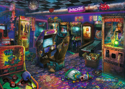 Ravensburger Abandoned Series - Forgotten Arcade 1000 Piece Puzzle image 1