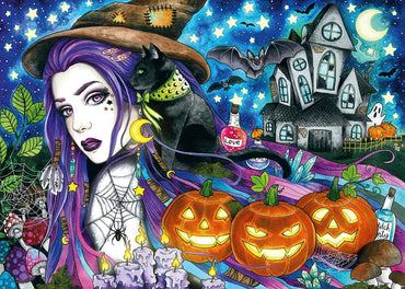 NEW Ravensburger Halloween Magic 1000 Piece Puzzle image 1