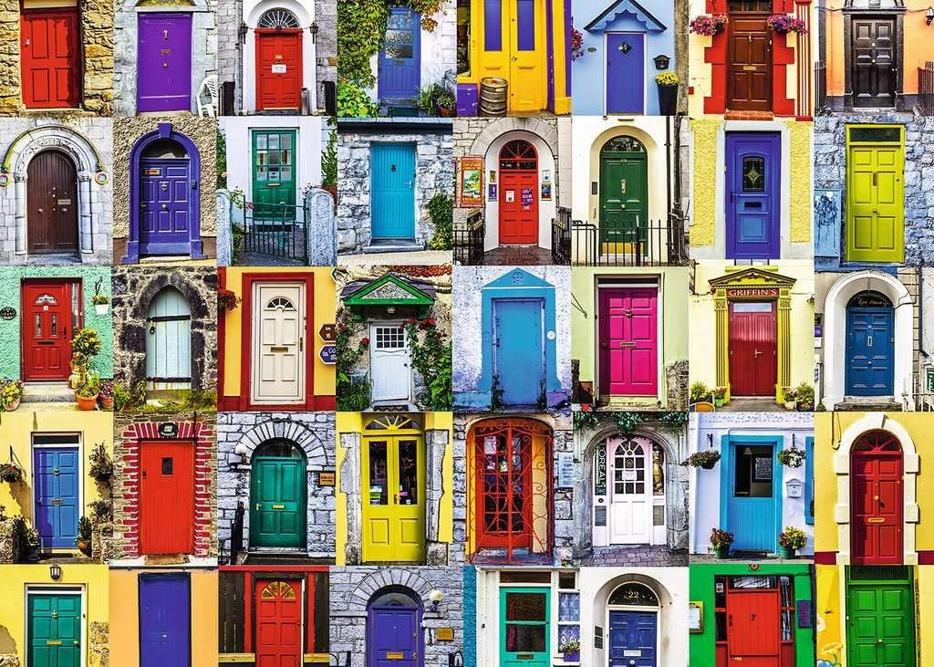 Ravensburger Doors of the World 1000 Piece Puzzle image 1