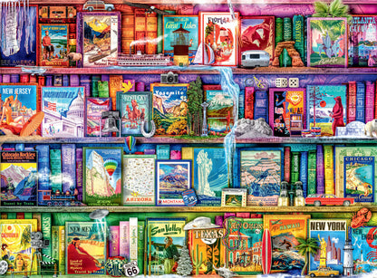 Buffalo Games Aimee Stewart Travel Trinkets 1000 Piece Puzzle image 1