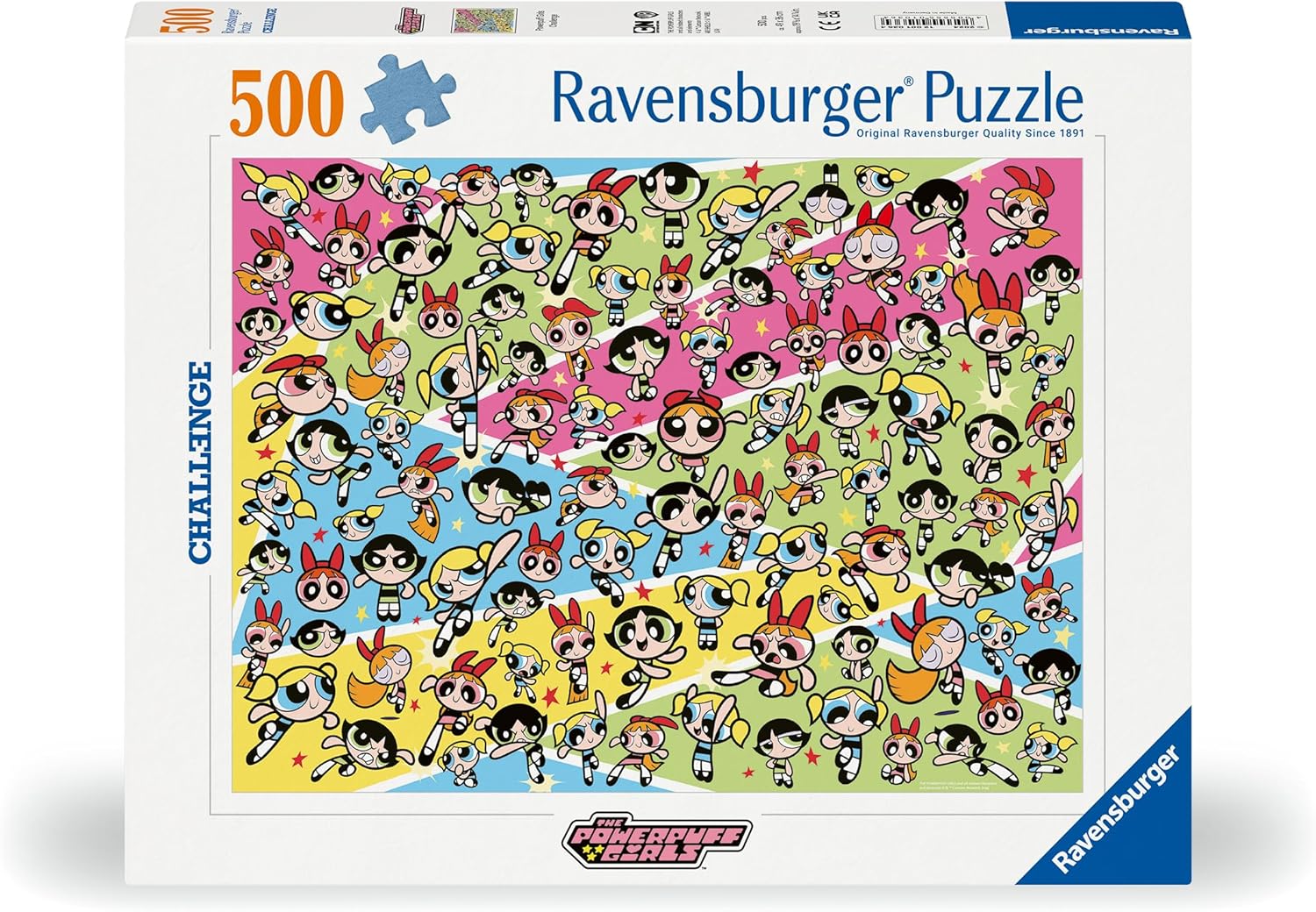 Ravensburger Powerpuff Girls 500 Piece Puzzle image 0