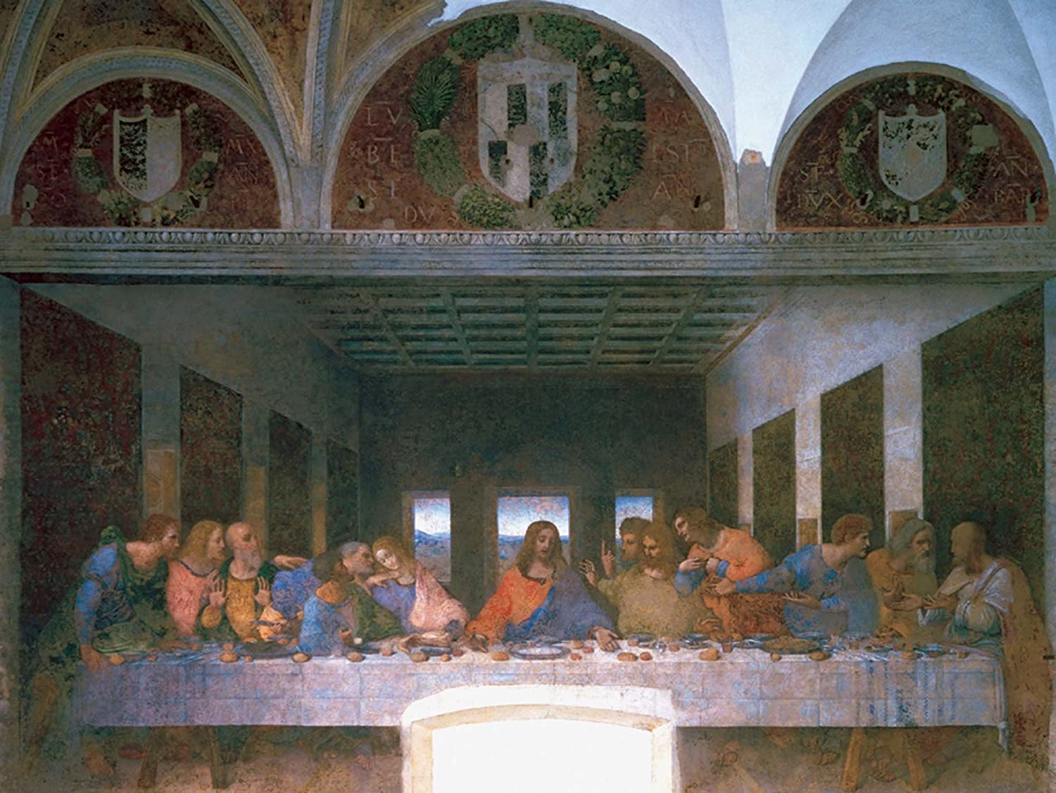 Ravensburger Art Collection Da Vinci : The Last Supper 1000 Piece Puzzle image 1