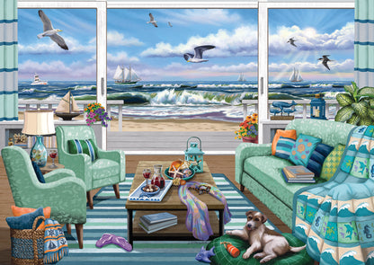Ravensburger Beachfront Getaway1000 Piece Puzzle image 1