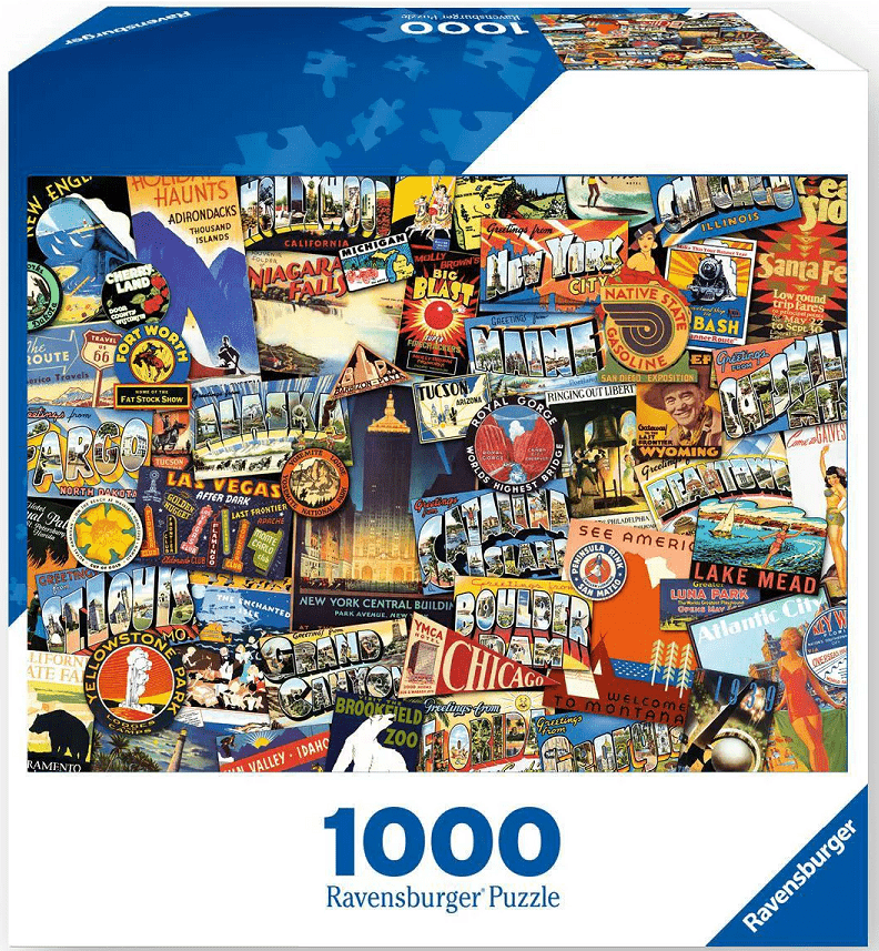 Ravensburger Road Trip USA 1000 Piece Puzzle image 0