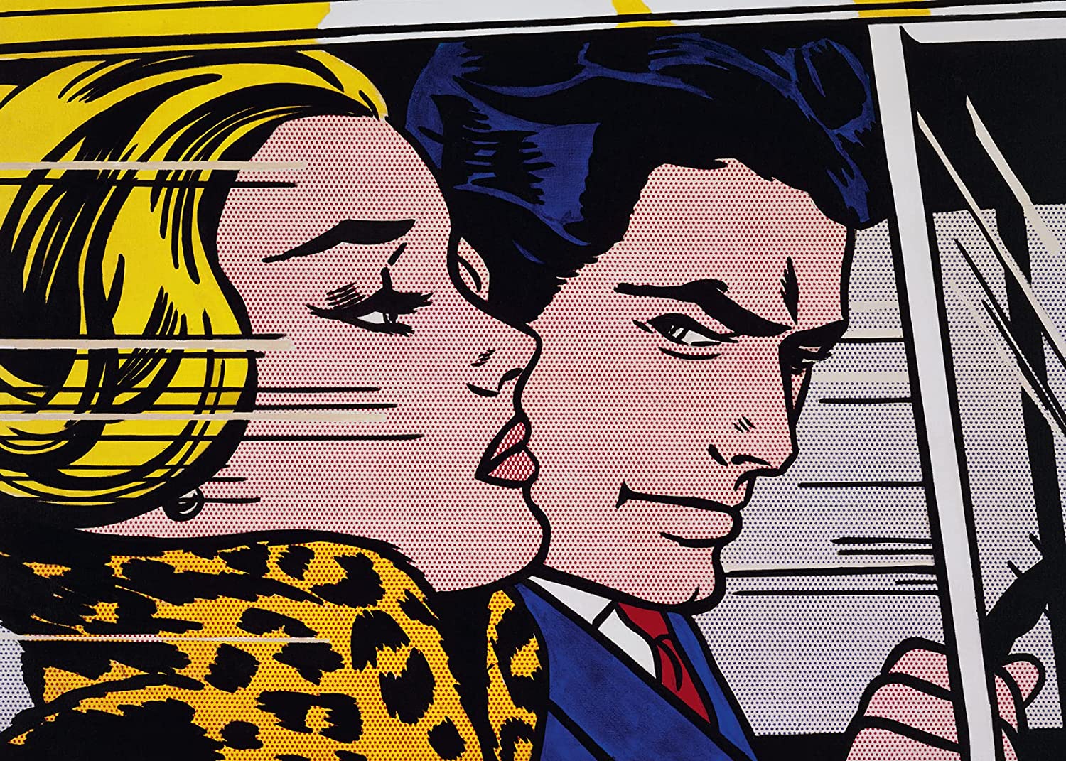 Ravensburger Art Collection Roy Lichtenstein : In the Car 1000 Piece Puzzle image 1