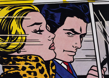 Ravensburger Art Collection Roy Lichtenstein : In the Car 1000 Piece Puzzle image 1