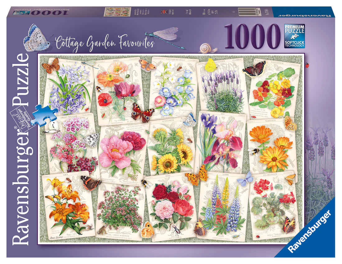 Ravensburger Country Garden Favourites 1000 Piece Puzzle image 0