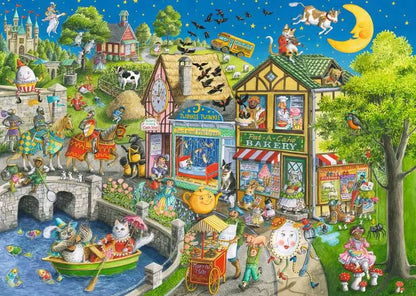 Ravensburger Mother Gooseville 1000 Piece Puzzle image 1