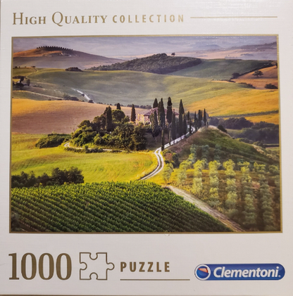 Clementoni High Quality Collection Tuscany 1000 Piece Puzzle image 0