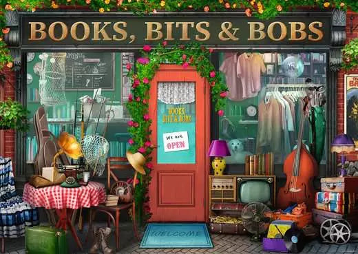 Ravensburger Books, Bits & Bobs 1000 Piece Puzzle image 1